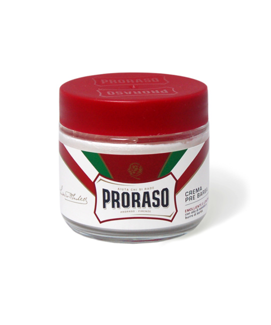 PRORASO Крем до бритья питательный с маслом сандала и маслом ши, 100мл