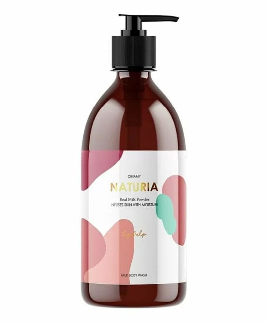 NATURIA Гель для душа ИНЖИР Creamy Milk Body Wash - Fig Pulp, 750мл