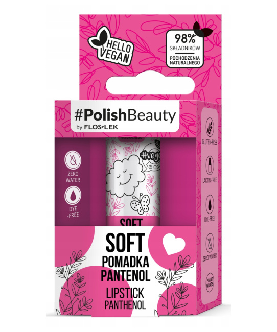 Floslek Бальзам для губ с пантенолом, 4.1г (2)