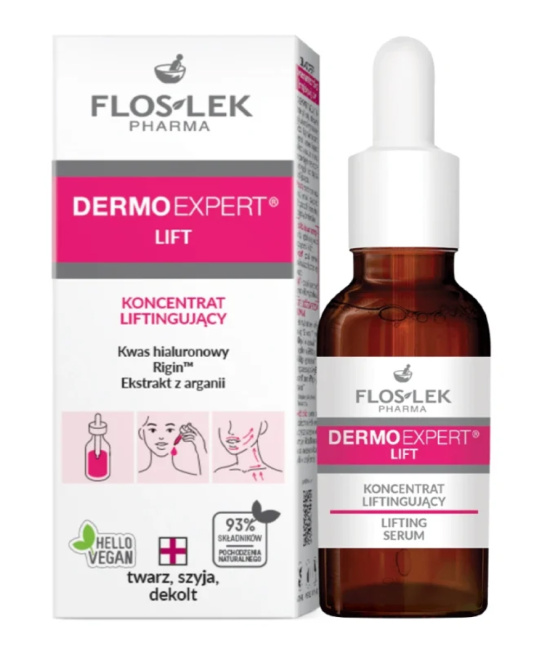 Floslek Сыворотка-лифтинг для лица, шеи и декольте, 30мл (1)