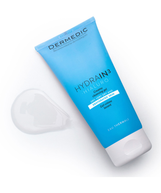 Dermedic Крем-гель для умывания HYDRAIN3 HIALURO, 200мл (2)