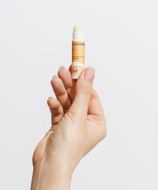 SAVONRY Бальзам для губ АПЕЛЬСИН, 5.5мл (5)