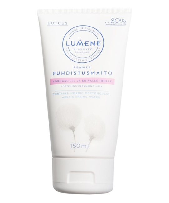 Lumene Смягчающее очищающее молочко для нормальной и сухой кожи, 150мл