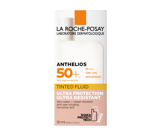 La Roche-Posay Флюид для лица и кожи вокруг глаз тонирующий солнцезащитный SPF 50+, 50мл (1)
