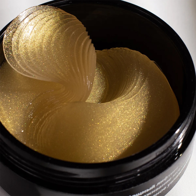 DIZAO Гидрогелевые золотые патчи "100% коллаген", 60шт (1)