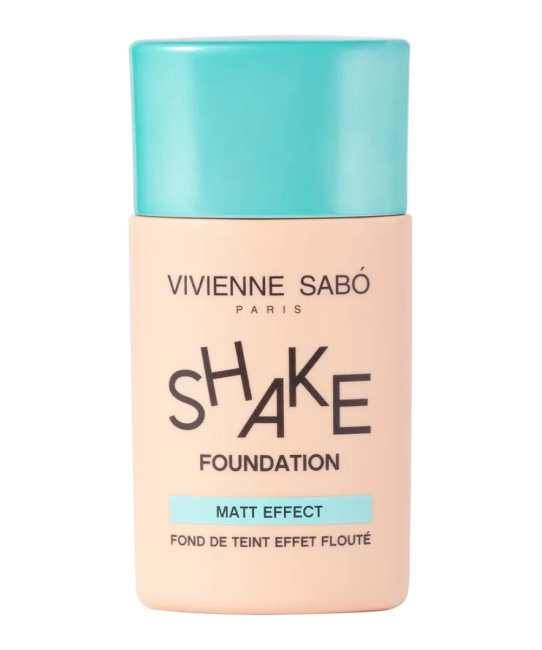 Vivienne Sabo Крем тональный матирующий "Shakefoundation matt" тон 03: золотисто-бежевый, 25мл