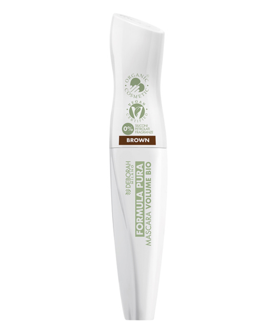 Deborah Milano Тушь для ресниц FORMULA PURA MASCARA VOLUME BIO, тон: коричневый, 12мл (1)