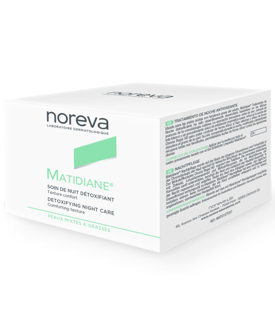 Noreva Ночной детокс-крем для лица Matidiane, 50мл (1)