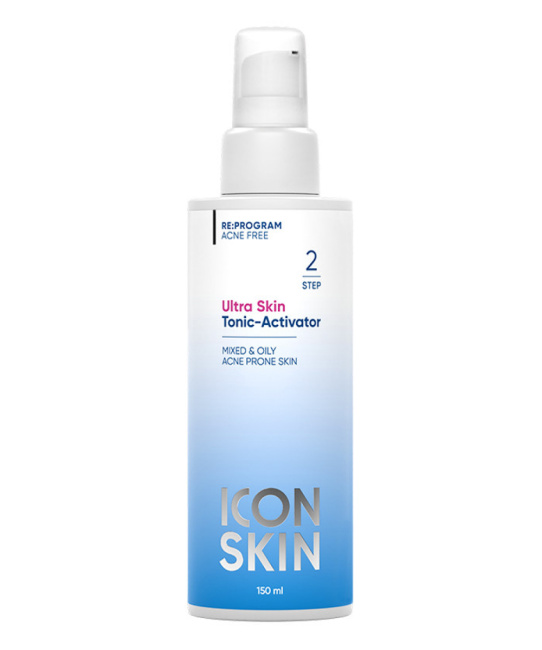 Icon skin Тоник-активатор для лица очищающий, 150мл
