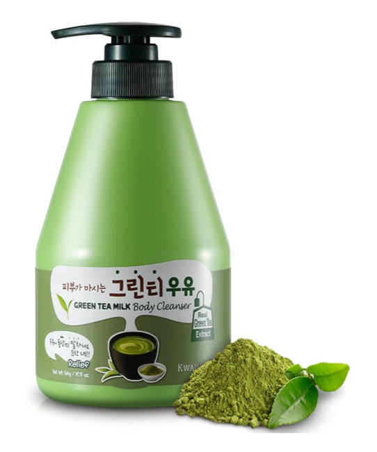 WELCOS Гель для душа с зеленым чаем, 560мл (2)