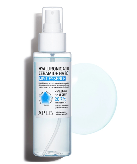 APLB Эссенция-мист с гиалуроновой кислотой и керамидами HYALURONIC ACID CERAMIDE HA B5 MIST ESSENCE, 105мл (1)