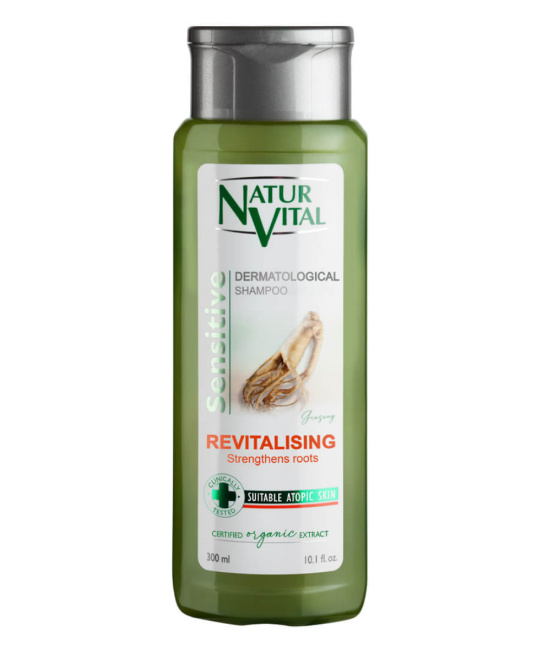 Natur Vital Шампунь для волос восстанавливающий Женьшень, 300мл