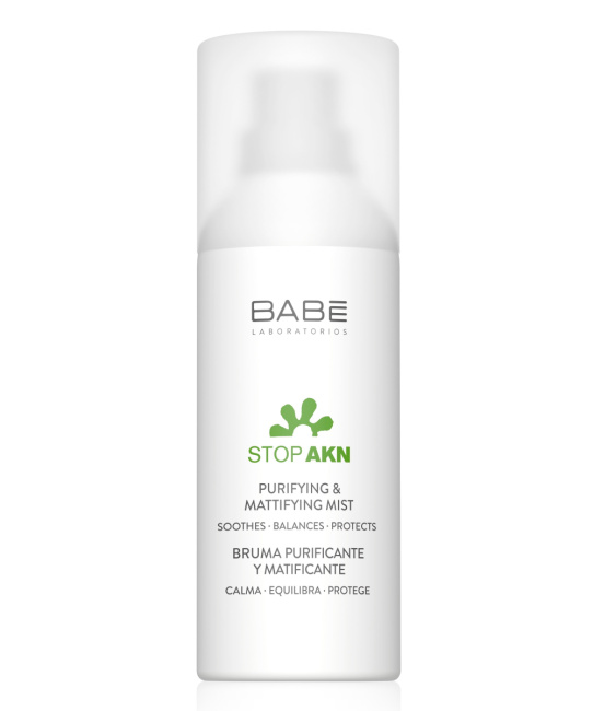 BABE Laboratorios Мист для лица очищающий и матирующий, 75мл