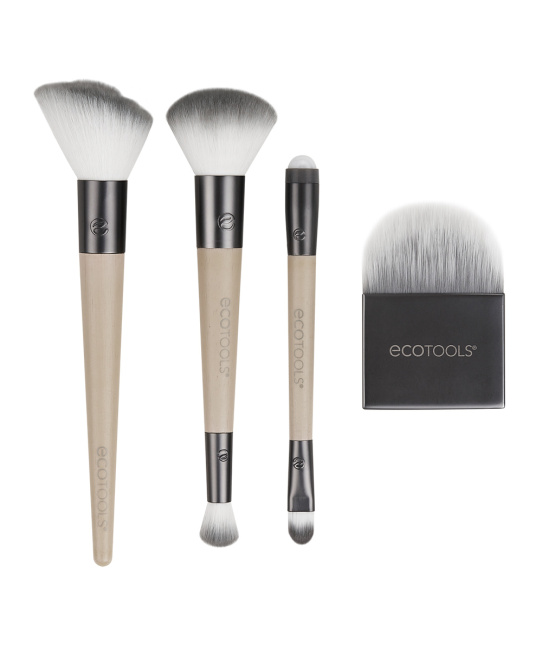 EcoTools Набор кистей для макияжа Love Your Skin, 4шт
