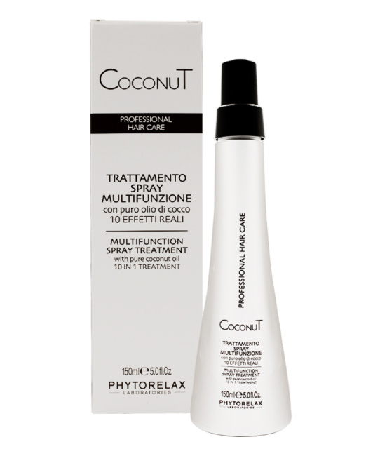 Phytorelax Многофункциональный защитный спрей для волос 10-в-1 с кокосовым маслом, 150мл (2)