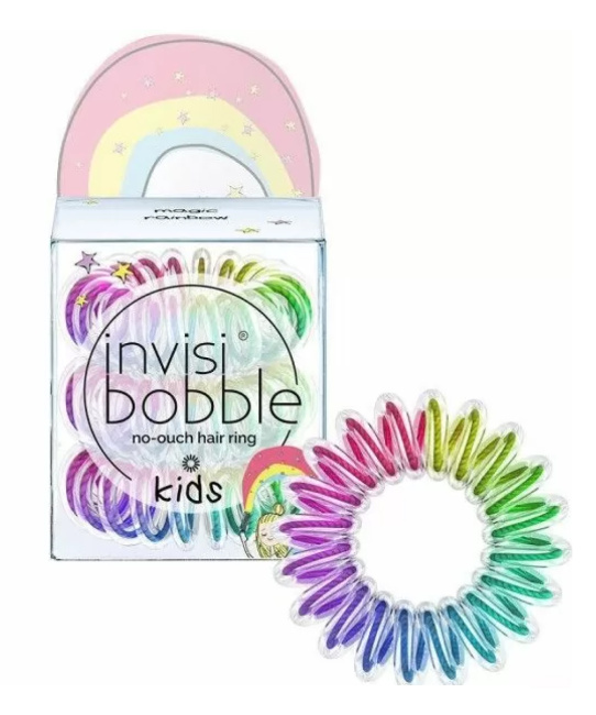 INVISIBOBBLE Резинка для волос KIDS magic rainbow ( с подвесом), 3шт
