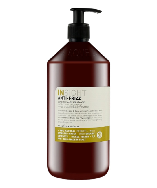 INSIGHT Кондиционер Разглаживающий для непослушных волос Hydrating Conditioner, 900мл