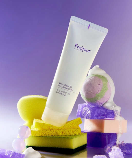 Fraijour Пенка-гель для умывания с коллагеном и ретинолом, 250мл (1)