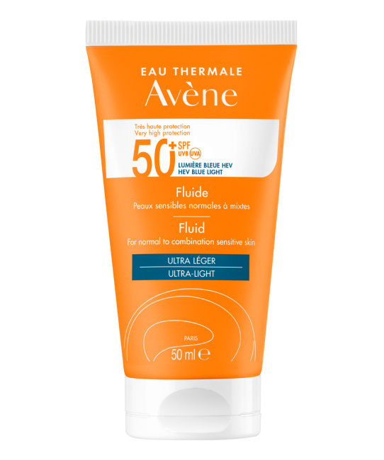 AVENE Флюид солнцезащитный EAU THERMALE SPF 50+, 30мл