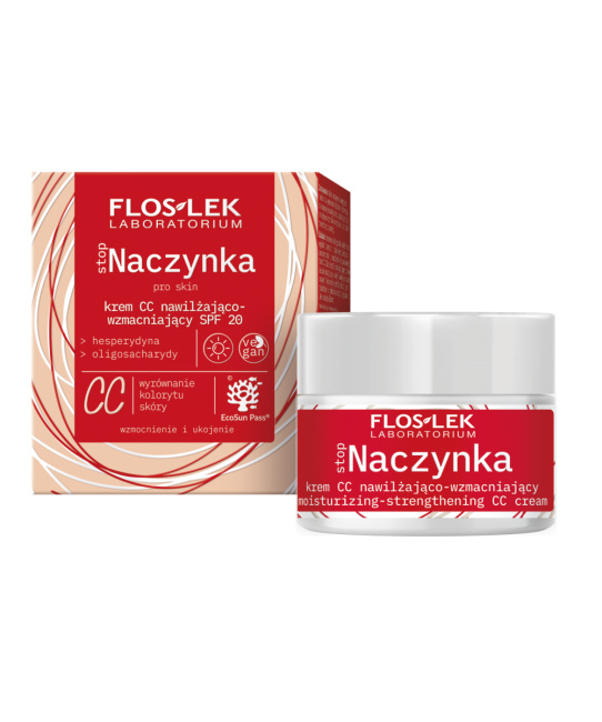 Floslek СС -крем для лица укрепляющий дневной против покраснений stopNaczynka, 50мл (3)