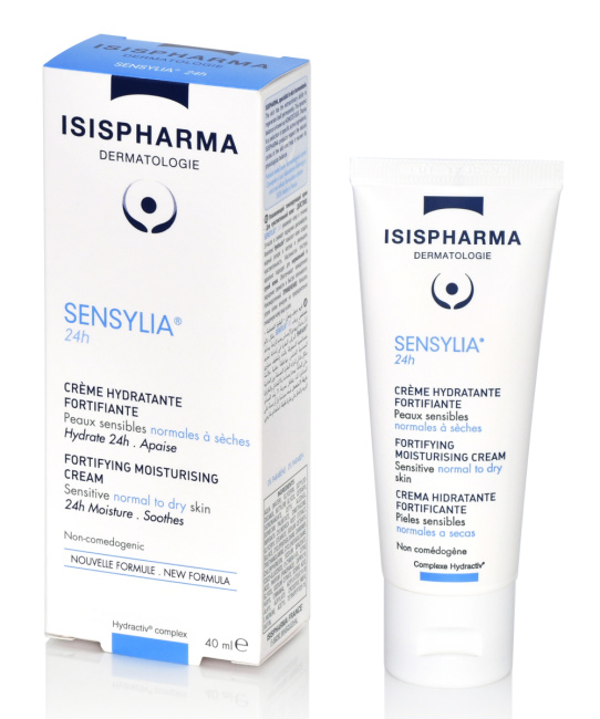 ISISPHARMA Крем-флюид Увлажняющий, тонизирующий для чувствительной, нормальной и комбинированной кожи, 40мл (1)
