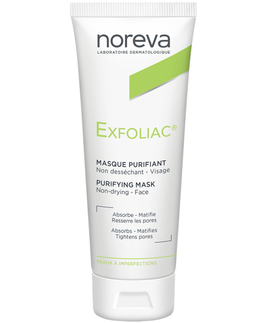 Noreva Маска для лица очищающая Exfoliac, 50мл