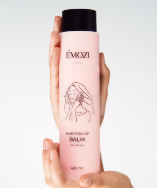 Emozi EMOZI Бальзам для ослабленных и тонких волос Love, 400 мл, 400 (1)