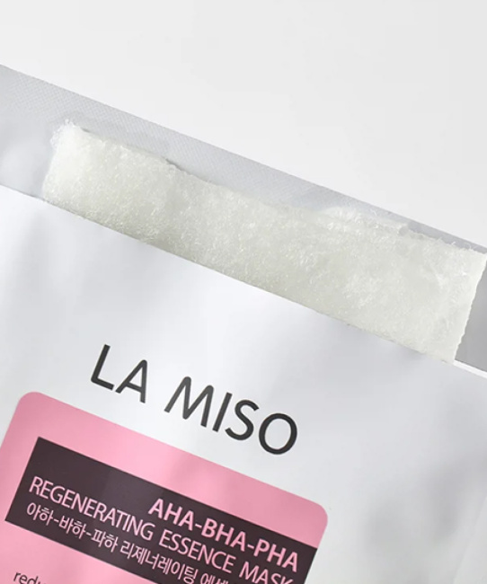 LA MISO Маска для лица Ампульная обновляющая с кислотами, 28г (1)