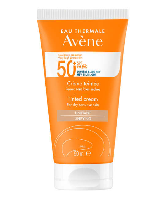 AVENE Крем солнцезащитный тонирующий SPF50+, 50мл