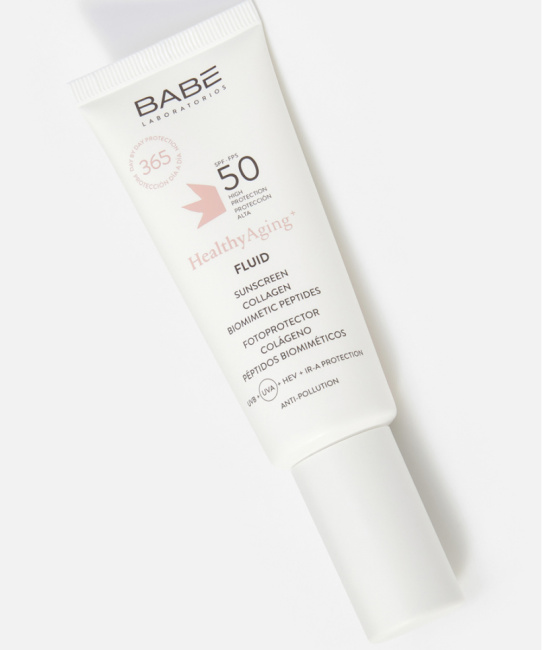 BABE Laboratorios Флюид антивозрастной солнцезащитный SPF 50, 40мл (1)