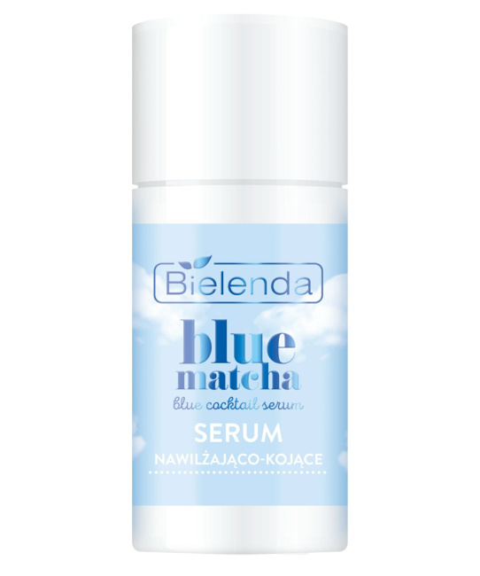 Bielenda Сыворотка увлажняющая и успокаивающая BLUE MATCHA, 30мл