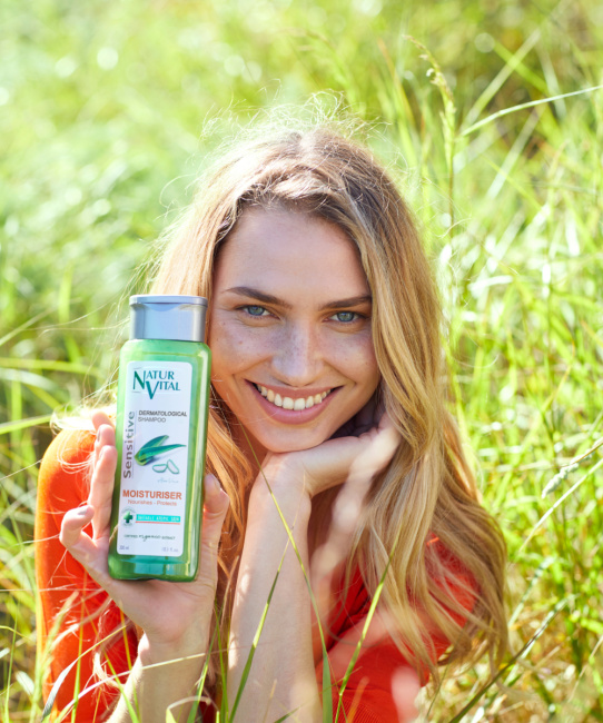 Natur Vital Шампунь для волос увлажняющий Алое Вера, 300мл (2)