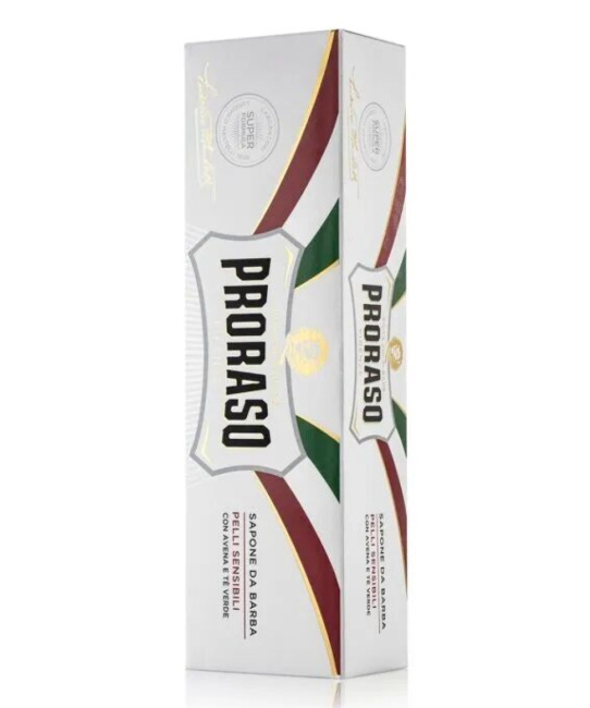 PRORASO Крем для бритья для чувствительной кожи с зеленым чаем и овсом, 150 (2)