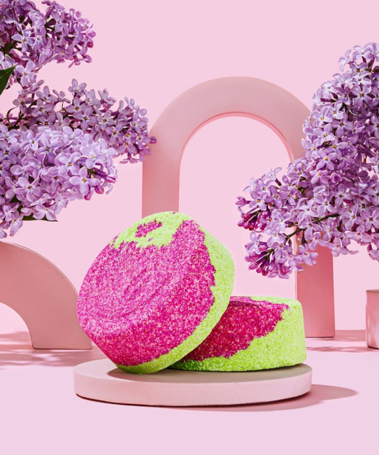 SAVONRY Шарик пена для ванн СИРЕНЬ, 85гр (2)