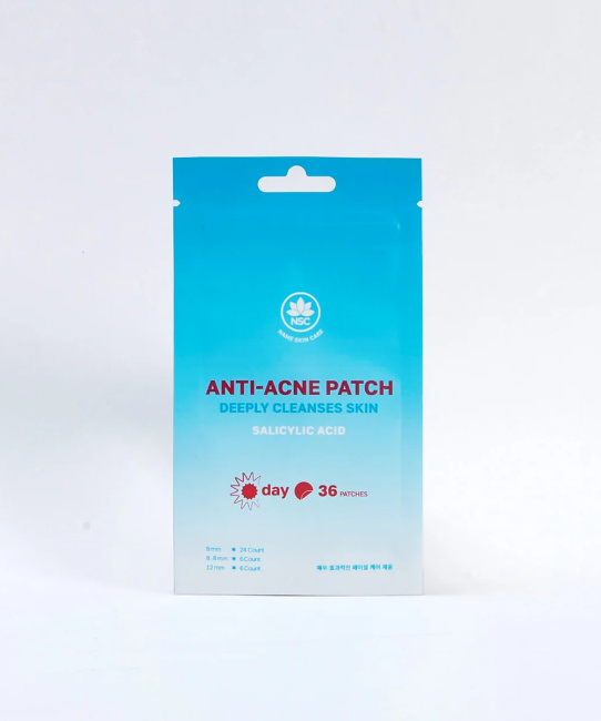 NAME SKIN CARE Патчи от прыщей Чистая кожа с Салициловой Кислотой Дневные, 36шт (1)