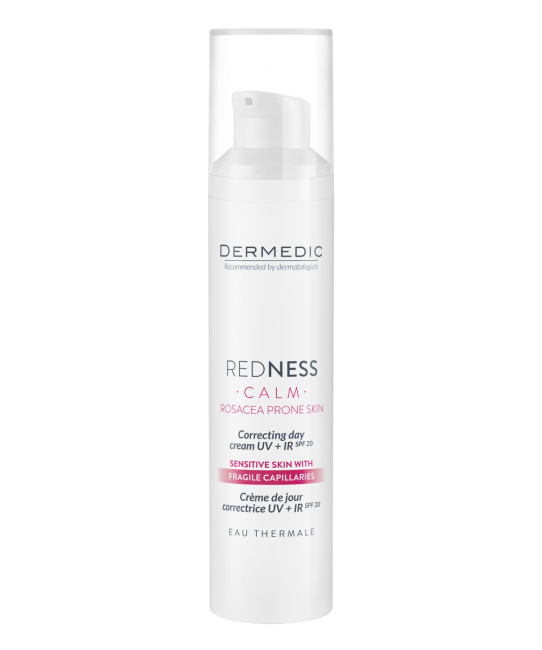 Dermedic Крем для лица корректирующий UV+IR SPF20 REDNESS, 40мл
