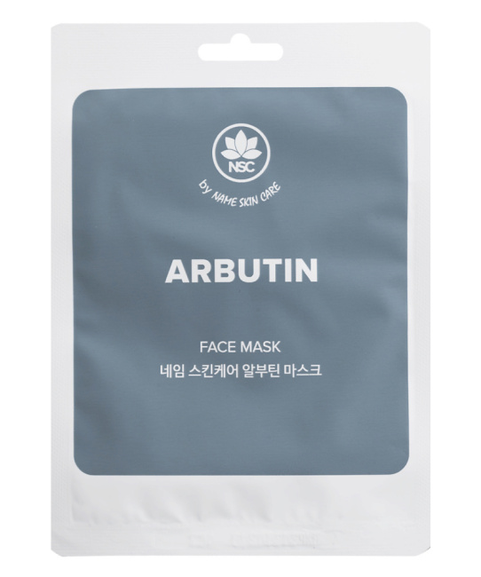 NAME SKIN CARE NAME SKIN CARE Маска тканевая для лица с Арбутином, 22 г, 22мл