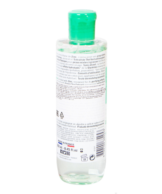 Evoluderm Лосьон-тоник с цинком и экстрактом зеленого чая, 250мл (1)