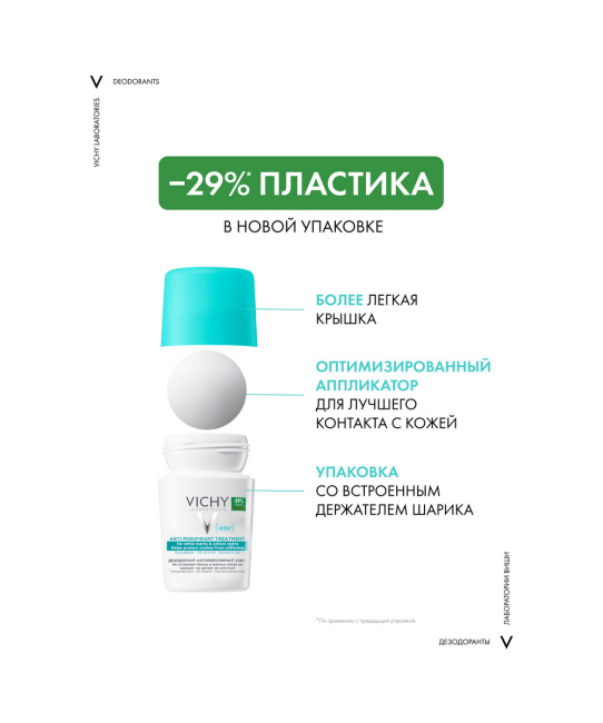 VICHY Дезодорант-антиперспирант 48 часов, 50мл (7)