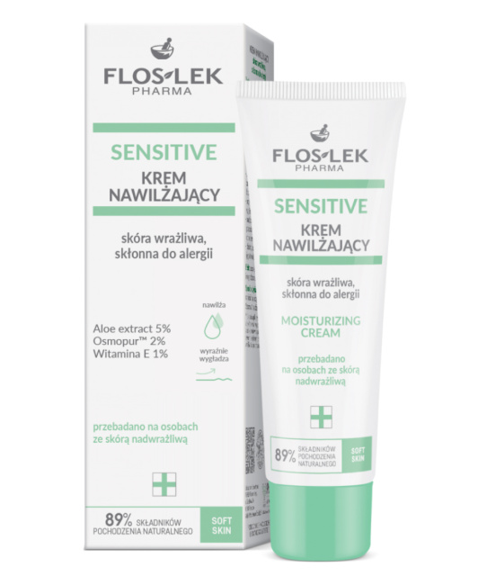 Floslek Увлажняющий крем для чувствительной кожи, 50мл (1)