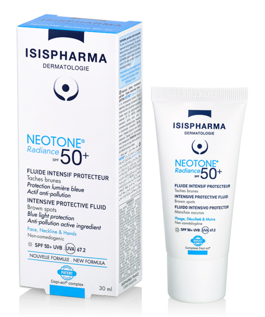 ISISPHARMA Флюид интенсивного действия от пигментных пятен SPF 50+, 30мл (1)