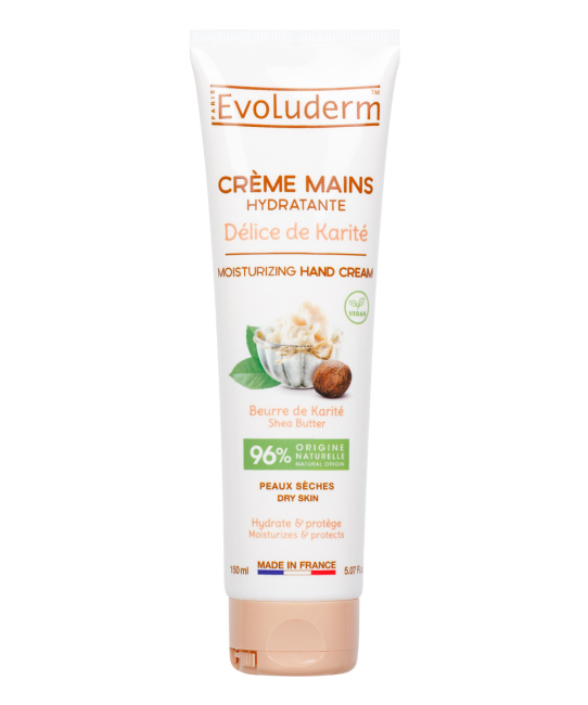 Evoluderm Увлажняющий крем для рук с маслом Ши, 150мл