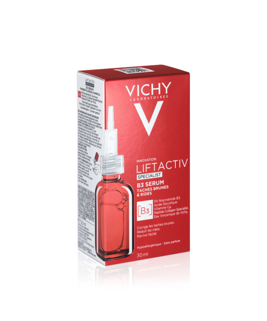 VICHY Сыворотка против пигментации и морщин комплексного действия с витамином, 30мл (1)