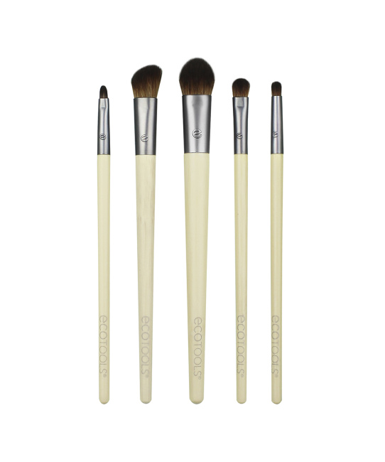 EcoTools Набор кистей для макияжа глаз The Daily Defined Eye Kit, 5шт