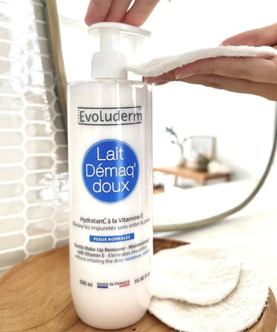 Evoluderm Молочко для снятия макияжа с витамином Е, 250мл (2)
