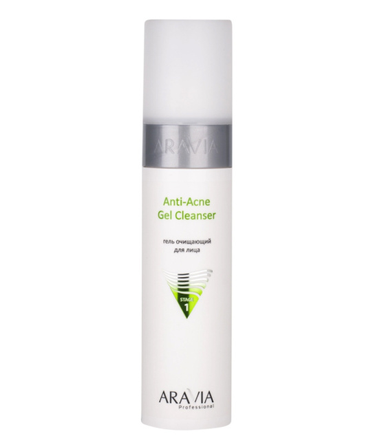 Aravia Professional Гель очищающий для жирной и проблемной кожи лица, 250мл