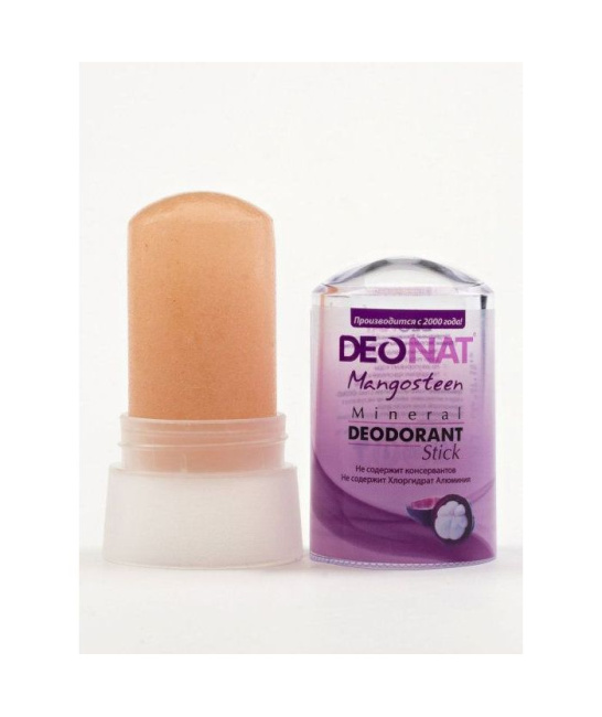 Deonat Дезодорант-кристалл стик с соком Мангостина, 60г (1)