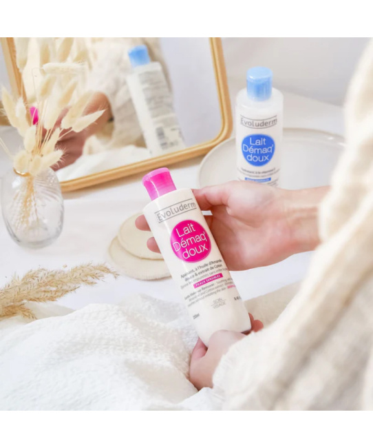 Evoluderm Средство для снятия макияжа с миндальным маслом и экстрактом хлопка, 250мл (2)