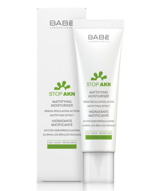BABE Laboratorios Матирующая увлажняющая эмульсия для лица, шеи и декольте, 50мл (1)