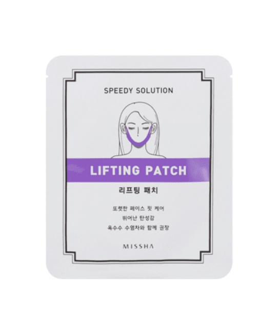 MISSHA Маска-патч для лица Speedy Solution Lifting Patch, 1 шт, 1шт